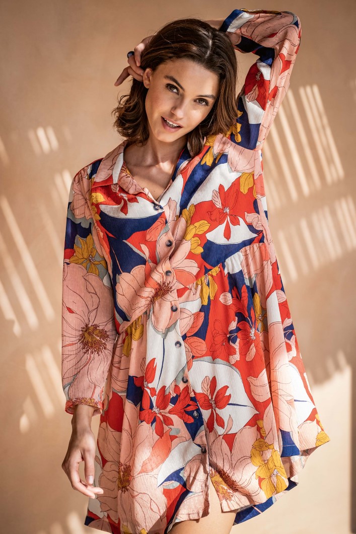 terre bleue jurk