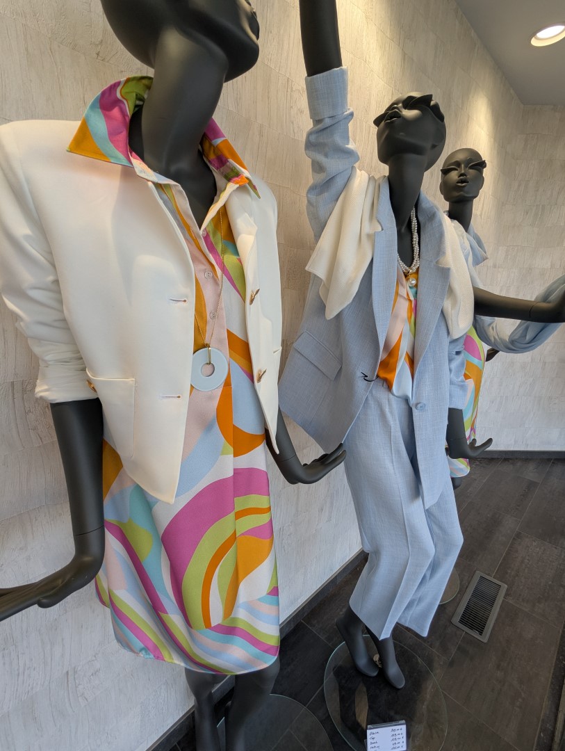 Etalage, collectie lente zomer 2025